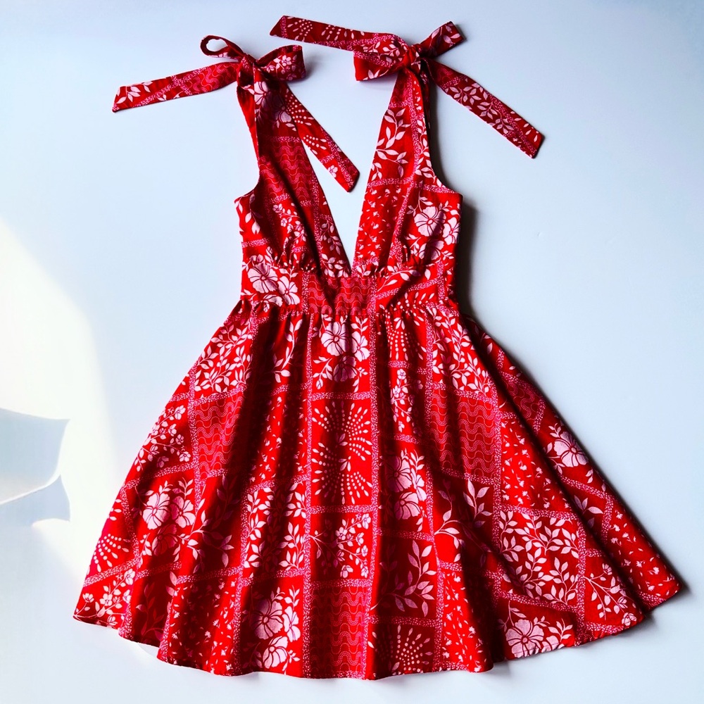 House of Harlow 1960 Red Goddess Dress ✨🔥